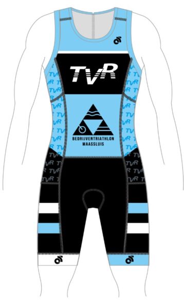 Tri-suit Performance rits achter