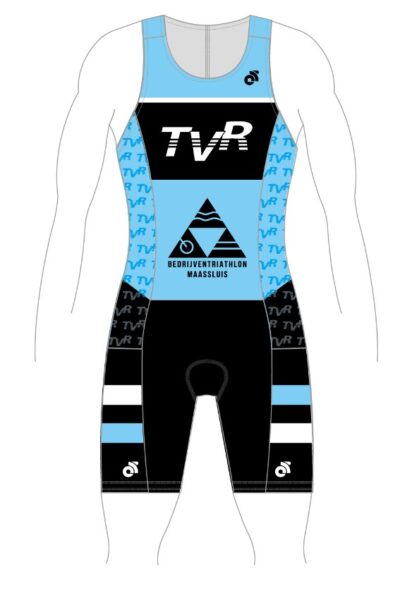 Tri-suit Tech rits achter